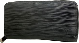 Louis Vuitton Noir Long Wallet (Bi-Fold) (Pre-Owned)