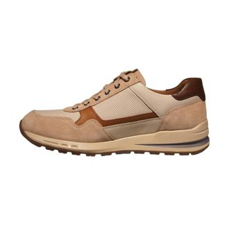 Xti Bradley Sneaker - Heren - Schoenen - Beige - Maat: 41 1/2 EU Leer