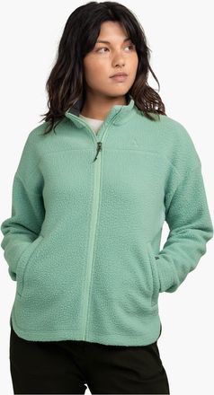 Sch&ouml;ffel Fleecejacke SCH&Ouml;FFEL CIRC Fleece Jk Style Purga WMS, Damen, Gr. 34, gr&uuml;n, Obermaterial: 100% Polyester, normal, Jacken Fleecejacke, w&auml;rmend, atmungsak