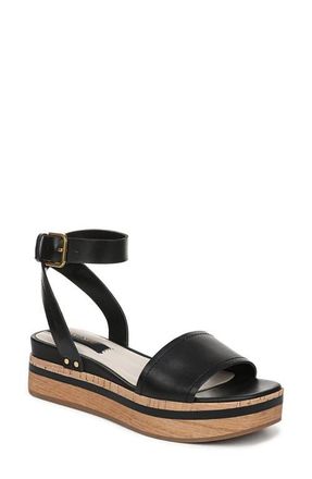 Franco Sarto Hava Platform Sandal in Black at Nordstrom, Size 5.5