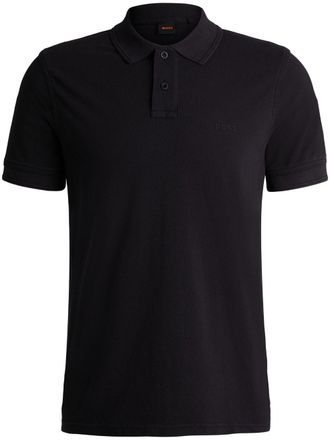 BOSS Polo con stampa - Nero