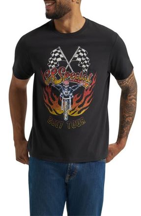Wrangler Cotton Graphic T-Shirt in Jet Black at Nordstrom, Size Xx-Large