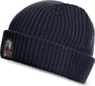 Parajumpers Matio Beanie - Heren - Accessoires - Blauw - Maat: L/Xl Zijde