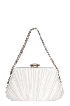 Lauren Lorraine Debbie Clutches in White at Nordstrom