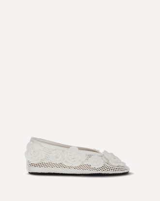 Ganni Jenny mesh Ballerinas Female 37