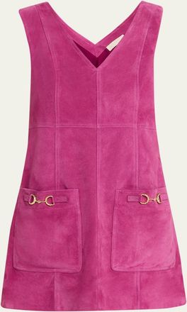 Ulla Johnson Sloane Suede Mini Dress