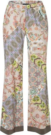 Ana Alcazar Hose Stretch - Dames - Wijde Broeken - Veelkleurig - S - Broeken
