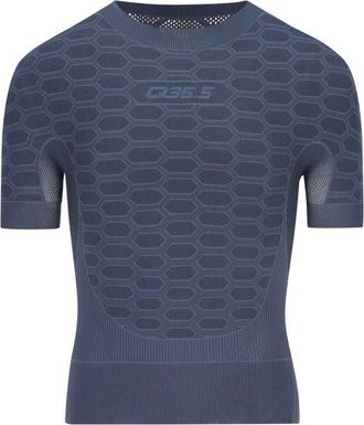 Q36.5 Base Layer 2 Short Sleeve Kunstfaserunterw&auml;sche - Unisex | blau