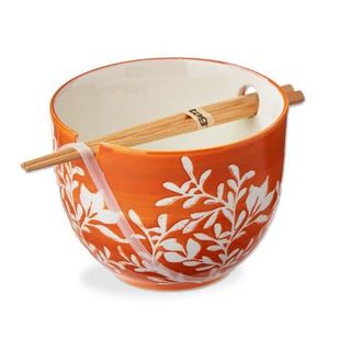 Tag Harvest Noodle Bowl Dishwasher Safe Orange Dining Bowl at Nordstrom