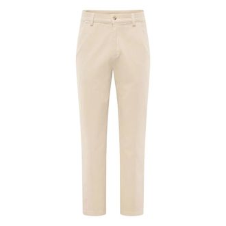 04651/ Pantalone in bull denim work - - Trousers - Uomo - Beige - W30