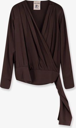 Semicouture Camicia in satin - SEMICOUTURE - gender_Woman