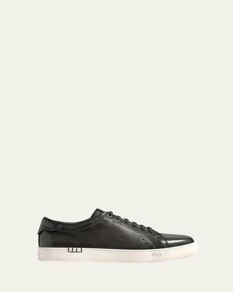 Berluti Mens Playtime Venezia Leather Low-Top Sneakers