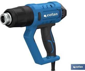 cofan Cofan - Pistola De Aire Caliente Con Lcd Digital Display 2000 W