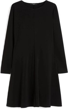 Max Mara Califfo Dress - Dames - Korte kleedjes - Zwart - S - Polyester - Kleedjes