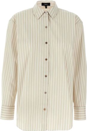 Theory Camicia a righe - Toni neutri
