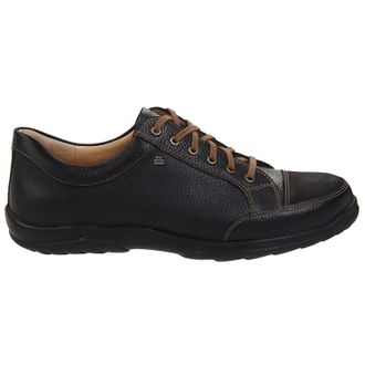 Finn Comfort Alamo Leather Mens Lace Up Shoes - Black - Size:UK 10.5
