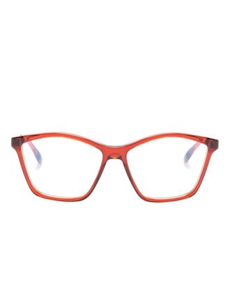 Victoria Beckham Occhiali da sole cat-eye - Rosso
