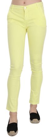 Pinko Cotton Stretch Low Waist Skinny Casual Trouser Womens Pants