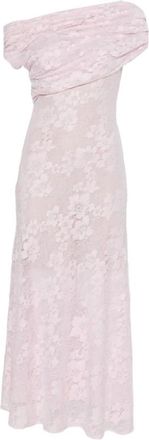 Self Portrait Dames, Jurken, Roze, Maat: XS Polyamide