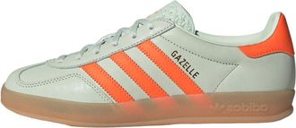 adidas (WMNS) adidas Gazelle Indoor Linen Green Solar Orange IF6982