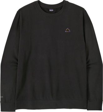 Patagonia Fitz Roy Massif Daily Crew Pullover f&uuml;r Herren | schwarz
