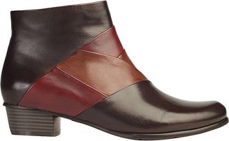Regarde le ciel Womens Stefany-396 Ankle Boot In Tdm/sangria/noce