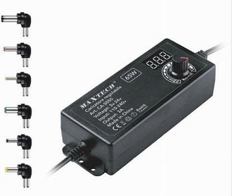 Trade Shop Trade Shop - Alimentatore Caricatore Regolabile 65 W 3a Da 3v A 24v Con 6 Connettori Ca-s050
