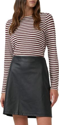 s.Oliver Minirock S.OLIVER, Damen, Gr. 42, schwarz, Web, Obermaterial: 100% Polyester, unifarben, regular fit kurz, R&ouml;cke Minirock, mit elastischem Bund