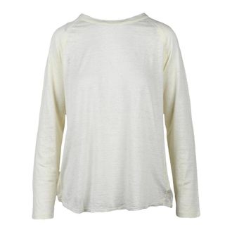 Slowear Slowear, Tops, Dames, Wit, M, Linnen, Basic T-shirt