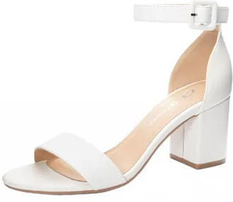 Chinese Laundry Womens Jody Block Heel In Smooth White