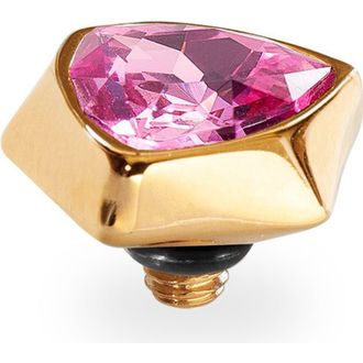 Qudo Triangolo Top 0.39 in Gold/rose at Nordstrom