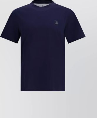 Brunello Cucinelli cotton logo-print crew-neck t-shirt