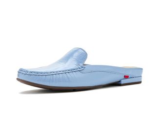 Marc Joseph New York Amsterdam Mule Womens Shoes Sky Blue Svelte Patent : 7.5 M, Leather