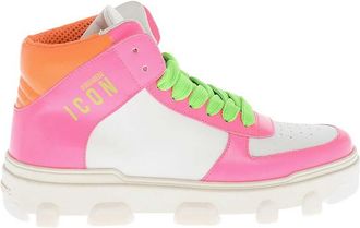 Dsquared2 Multi Color Color-Block Sneakers
