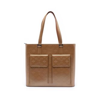 Louis Vuitton Pre-owned Tote Bags, female, Brown, Size: ONE SIZE Pre-owned Embossed Pattern Tote Bag