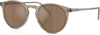 Oliver Peoples Occhiali da sole tondi - Toni neutri