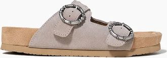 Minnetonka Womens Georgine Classic Sandal In Simply Taupe