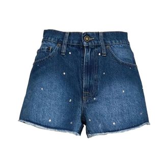 MC2 Saint Barth Denim Shorts, female, Blue, Size: M/L Musa Denim Shorts