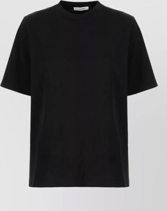 The Row short sleeve crew neck plain top
