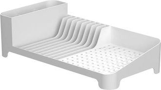 Ou Modern Compact Polypropylene Kitchen Dish Drying Rack in White at Nordstrom