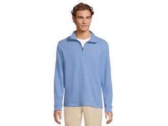 Vineyard Vines Saltwater 1/4 Zip Mens Sweatshirt Hull Blue : XL, Cotton/Polyester