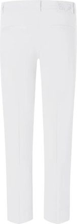 Cambio Cropped Trousers with Pressed Folds