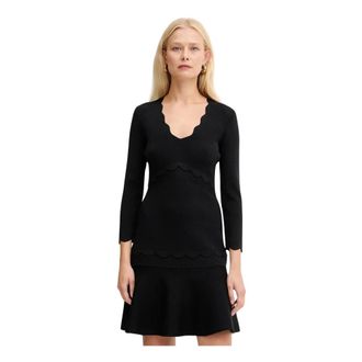 Twinset Donna, Abiti, Nero, L, new