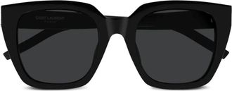 Saint Laurent Eyewear square frame sunglasses - Nero