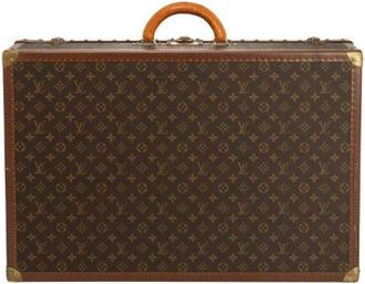 Louis Vuitton Pre-owned Alzer 70 koffer - Dames - Vintage Weekendtas - Bruin - ONE Size - Leer - Vintage