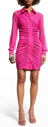 In The Mood For Love Lina Dress In Fuchsia