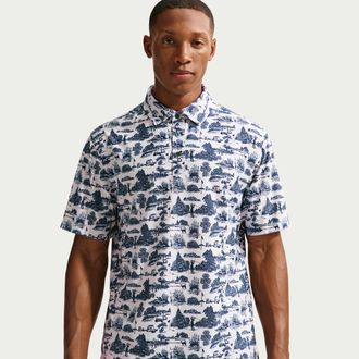 Nike Mens Tailored Performance Dri-FIT Golf Polo in Grey | IO2167-025