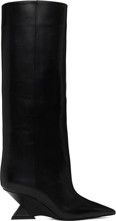 ロングブーツ THE ATTICO FW25 'Lea' boots (251WSH00879 085) The Attico Leather boots 