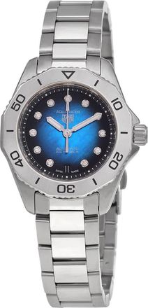 Tag Heuer Aquaracer Automatic Diamond Blue Dial Ladies Watch WBP2411.BA0622