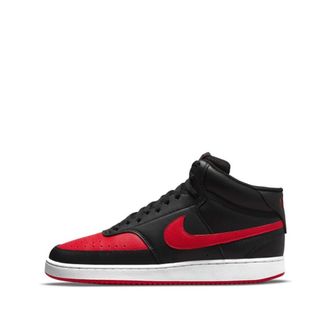 Nike Fitness, Heren, Zwart, 44 1/2 EU, Leer, Court Vision Mid